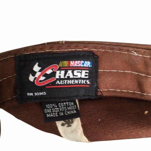 NASCAR Jimmie Johnson 48 Trucker Camo Baseball Cap Hat Strapback Distressed - Picture 7 of 7